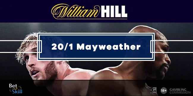 1 Mayweather To Beat Logan Paul With William Hill