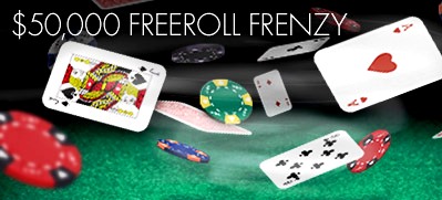 Play tournament poker with bet365’s $50,000 Freeroll Frenzy