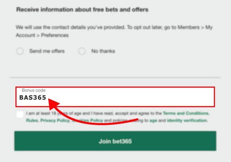 bet365 bonus code: get £50 when you stake £10 on the EFL Cup