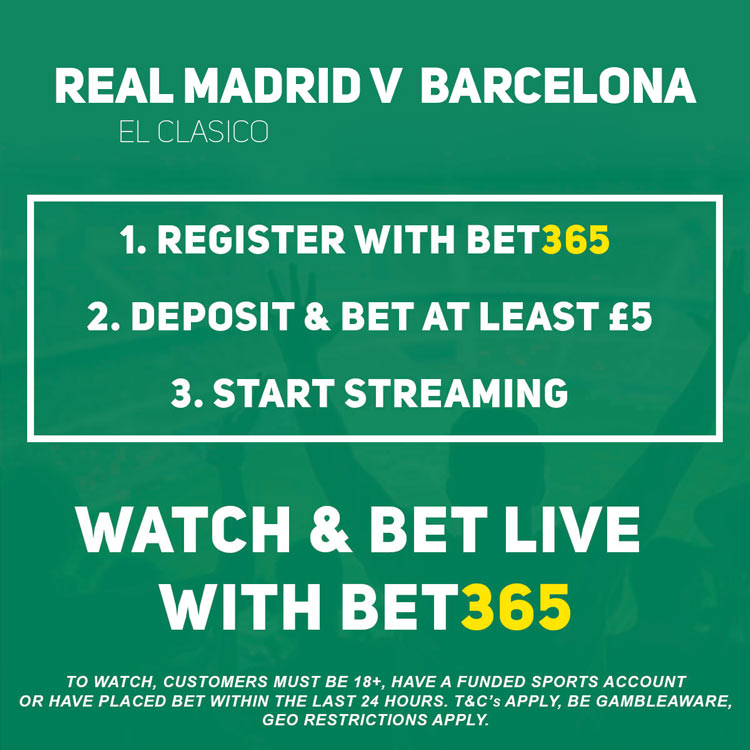 bet365 el clasico live stream