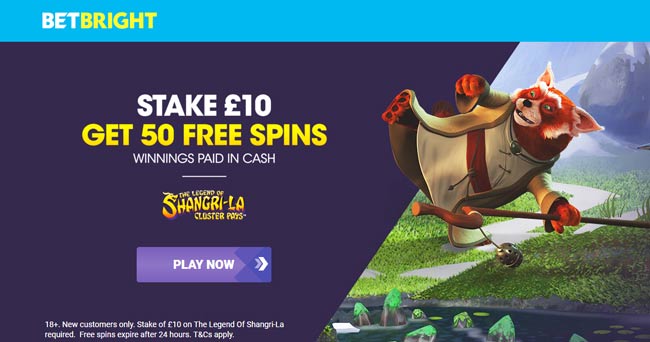 betbright casino bonus