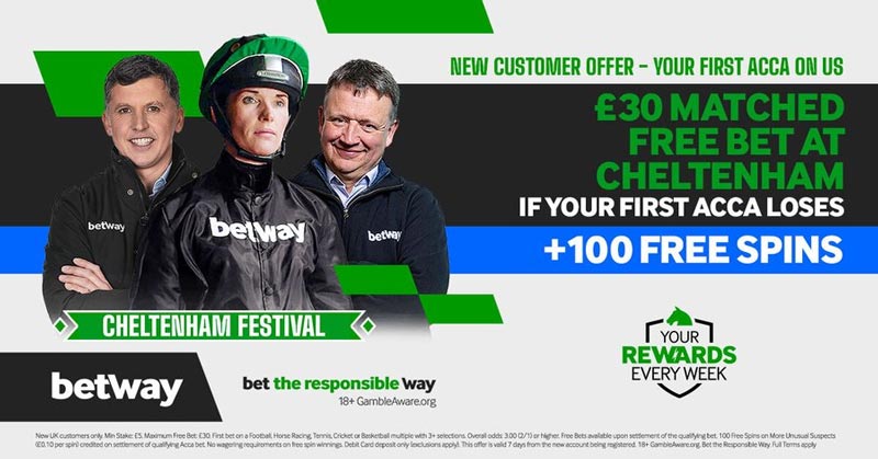 betway cheltenham free betnner