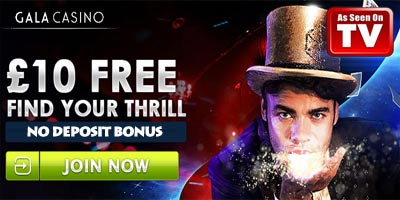 Gala Casino no deposit bonus