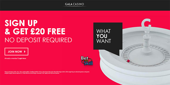bonus code gala casino