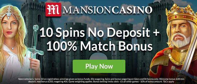 Mansion casino no deposit bonus