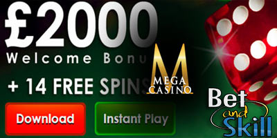 mega casino no deposit