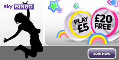 Sky Bingo review: info, jackpots, bonus offers and promotions