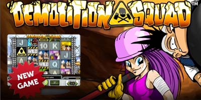 Demolition Squad video slot * How To Play * Demo * Free Spins