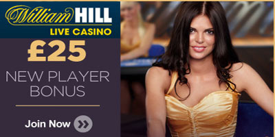 William Hill Live baccarat: How to play and get a £25 bonus (Video Tutorial) 