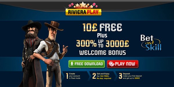 Riviera Play Casino no deposit bonus